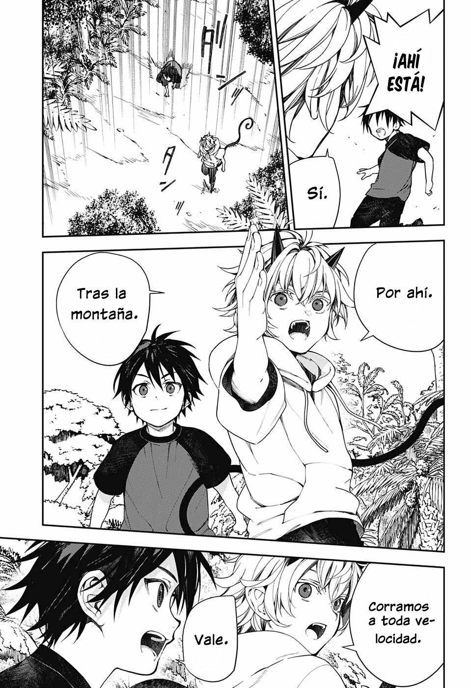 Owari no Seraph Capitulo 123: Juego de Persecución en la Prehistoria página 31