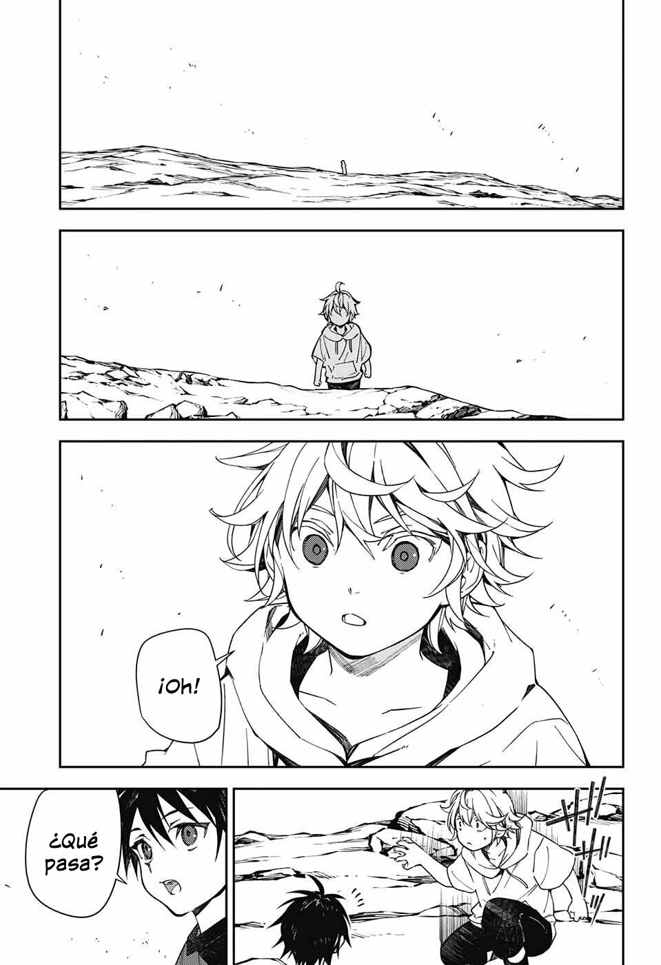 Owari no Seraph Capitulo 123: Juego de Persecución en la Prehistoria página 35
