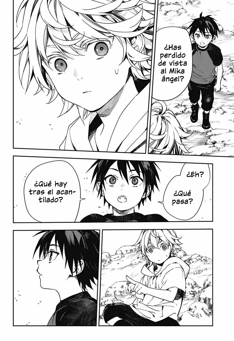 Owari no Seraph Capitulo 123: Juego de Persecución en la Prehistoria página 36