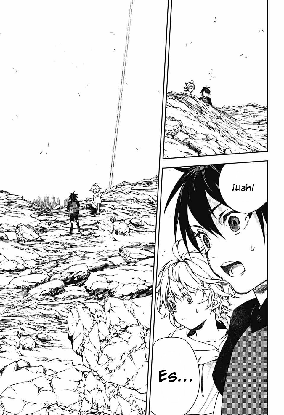 Owari no Seraph Capitulo 123: Juego de Persecución en la Prehistoria página 37