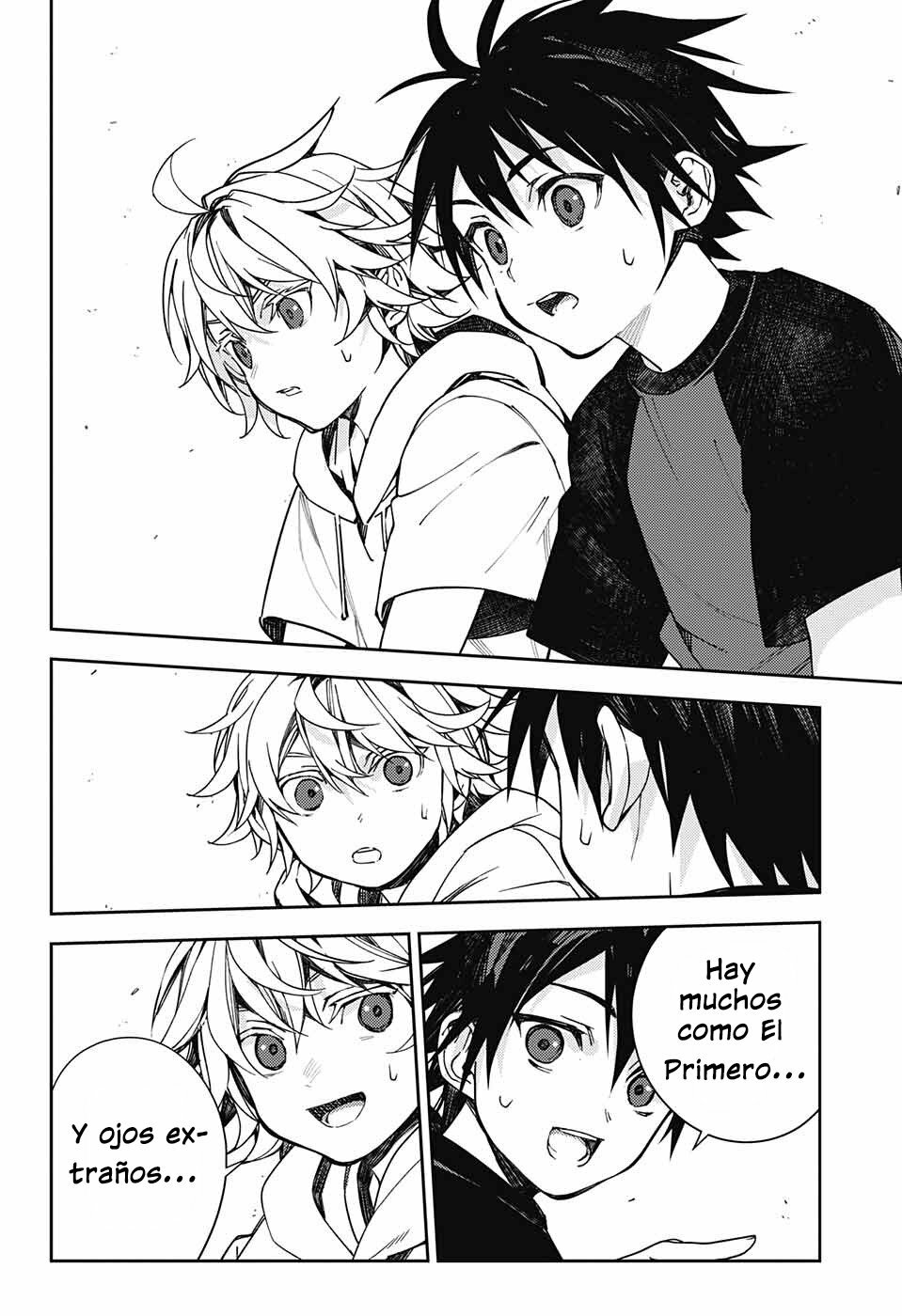 Owari no Seraph Capitulo 123: Juego de Persecución en la Prehistoria página 42