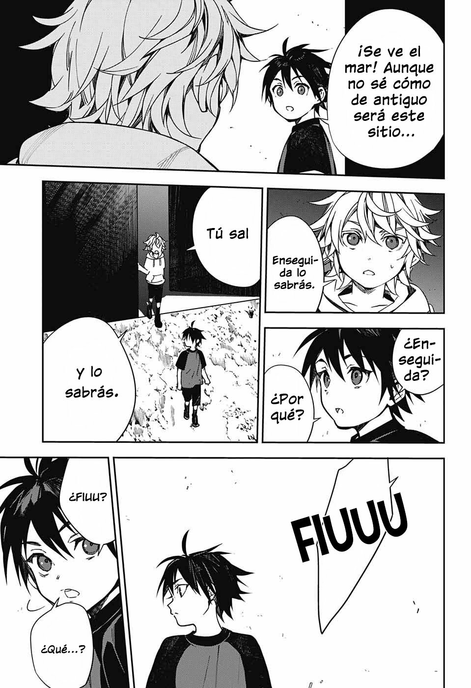 Owari no Seraph Capitulo 123: Juego de Persecución en la Prehistoria página 5