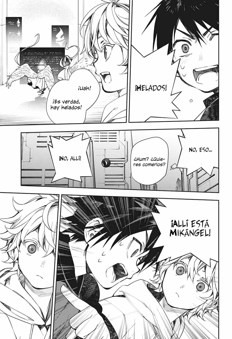Owari no Seraph Capitulo 124: El Ascensor al Paraíso página 17
