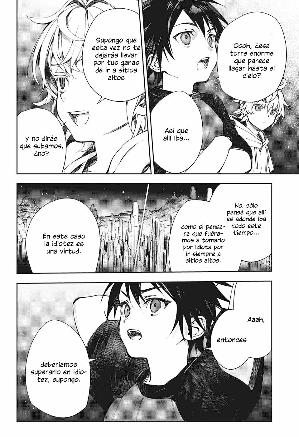 Owari no Seraph Capitulo 124: El Ascensor al Paraíso página 27