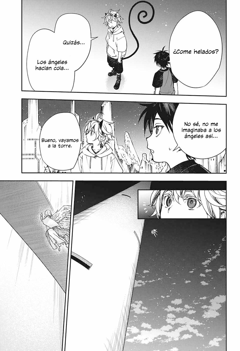 Owari no Seraph Capitulo 124: El Ascensor al Paraíso página 33