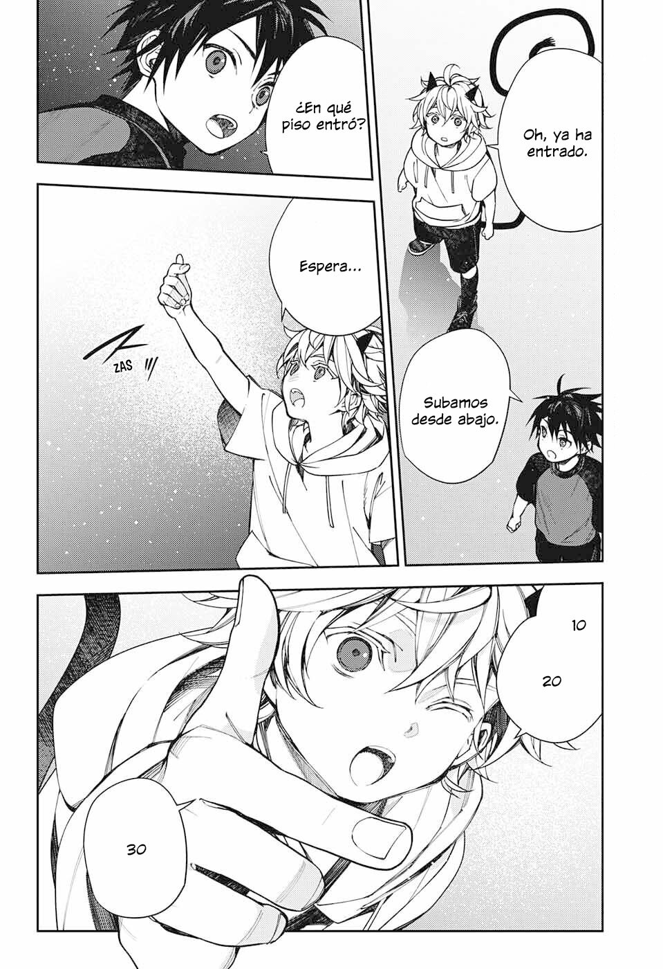 Owari no Seraph Capitulo 124: El Ascensor al Paraíso página 34