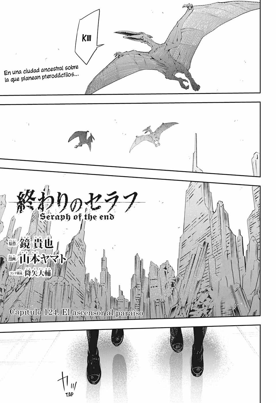 Owari no Seraph Capitulo 124: El Ascensor al Paraíso página 4