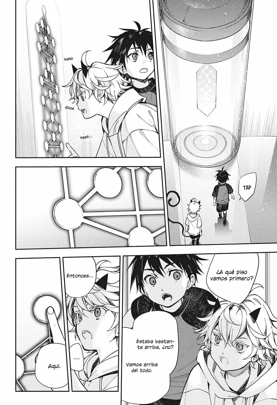 Owari no Seraph Capitulo 124: El Ascensor al Paraíso página 46