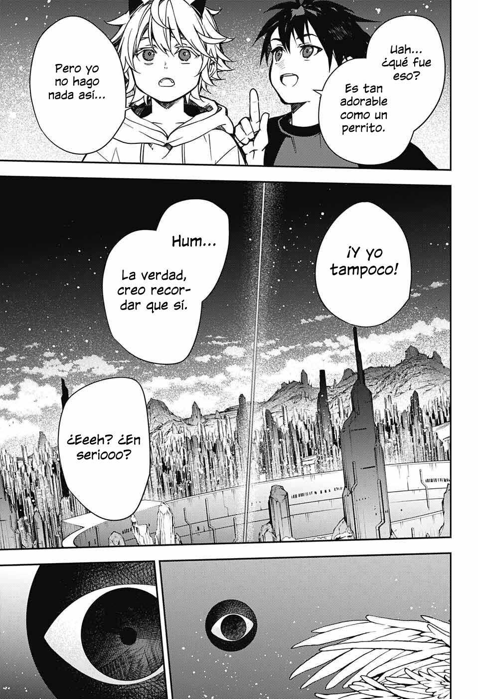 Owari no Seraph Capitulo 125: Papá y helados página 23