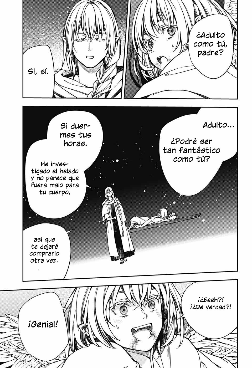Owari no Seraph Capitulo 125: Papá y helados página 39
