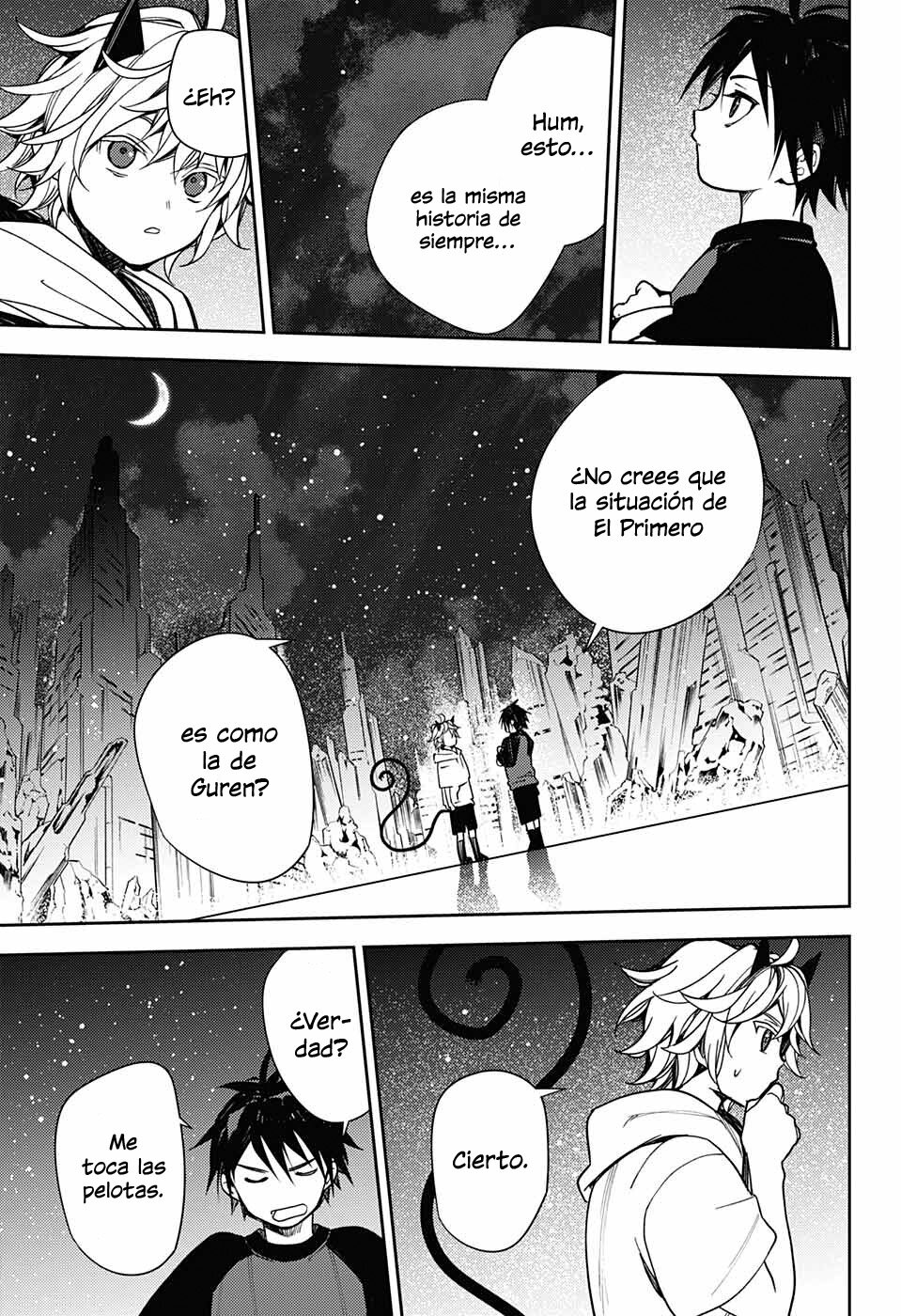 Owari no Seraph Capitulo 126: El infierno y el paraíso página 34