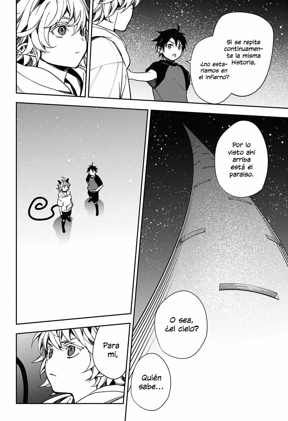 Owari no Seraph Capitulo 126: El infierno y el paraíso página 35