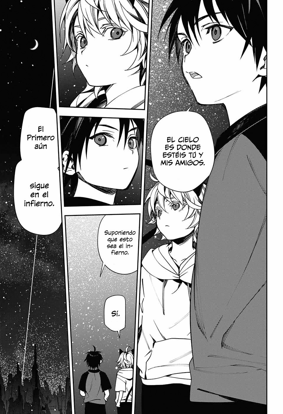 Owari no Seraph Capitulo 126: El infierno y el paraíso página 36