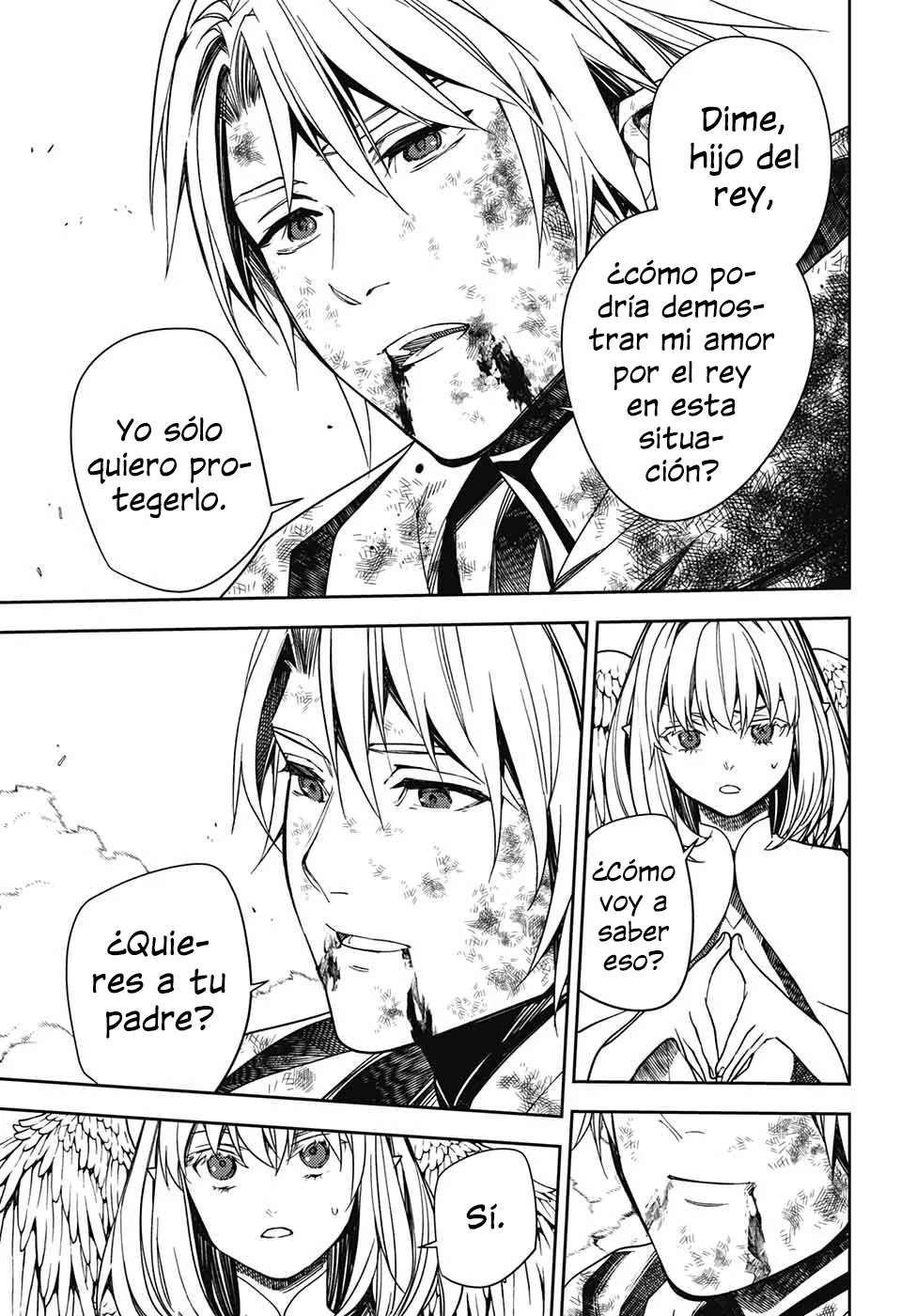 Owari no Seraph Capitulo 127: La lealtad o el amor página 34