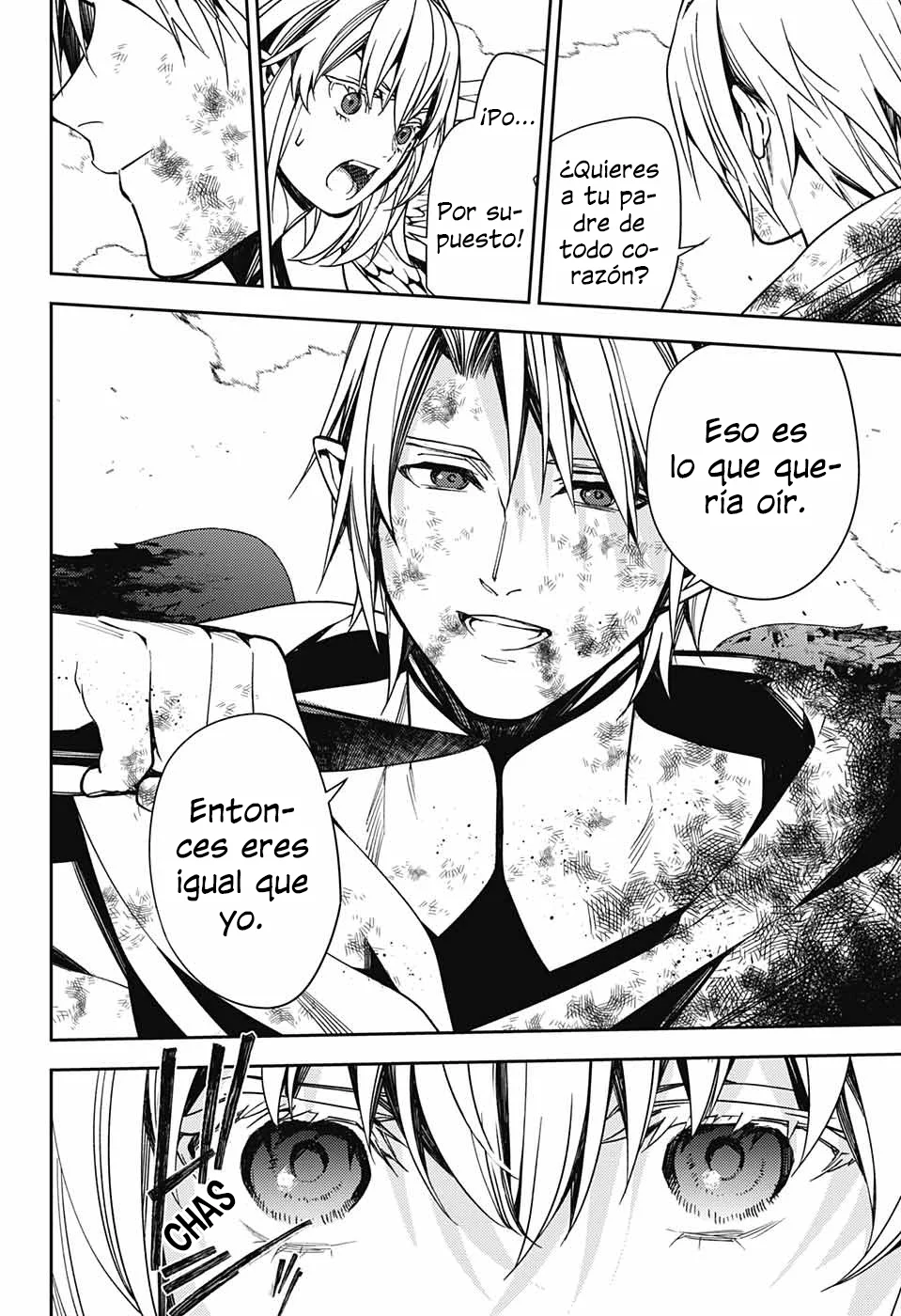 Owari no Seraph Capitulo 127: La lealtad o el amor página 35