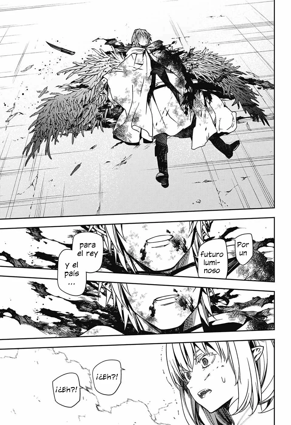 Owari no Seraph Capitulo 127: La lealtad o el amor página 36