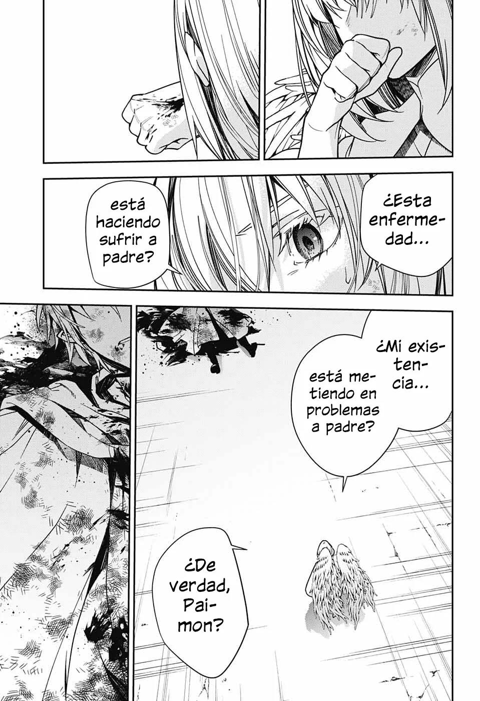 Owari no Seraph Capitulo 127: La lealtad o el amor página 38