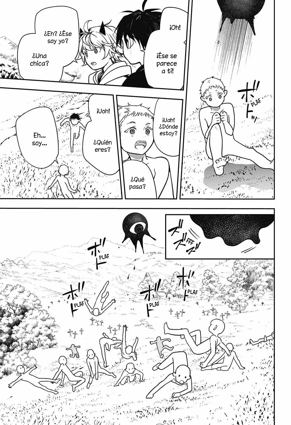 Owari no Seraph Capitulo 129: El primer vampiro página 33