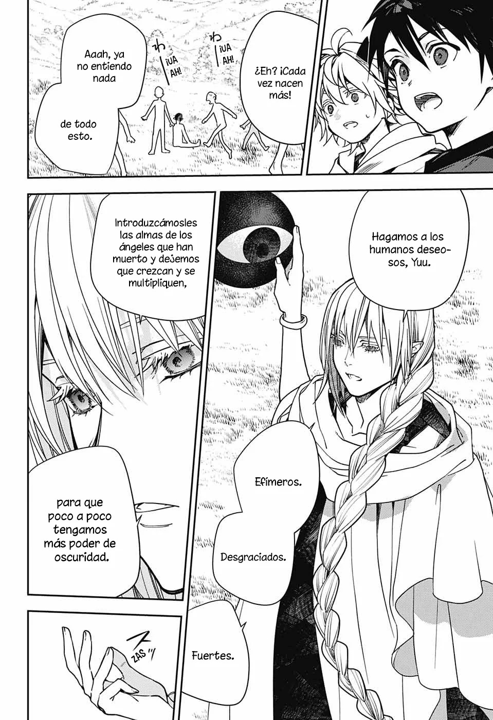 Owari no Seraph Capitulo 129: El primer vampiro página 34