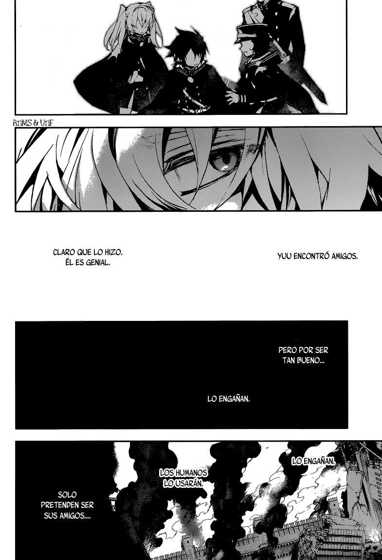 Owari no Seraph Capitulo 13: Reencuentro de los amigos de la infancia página 15