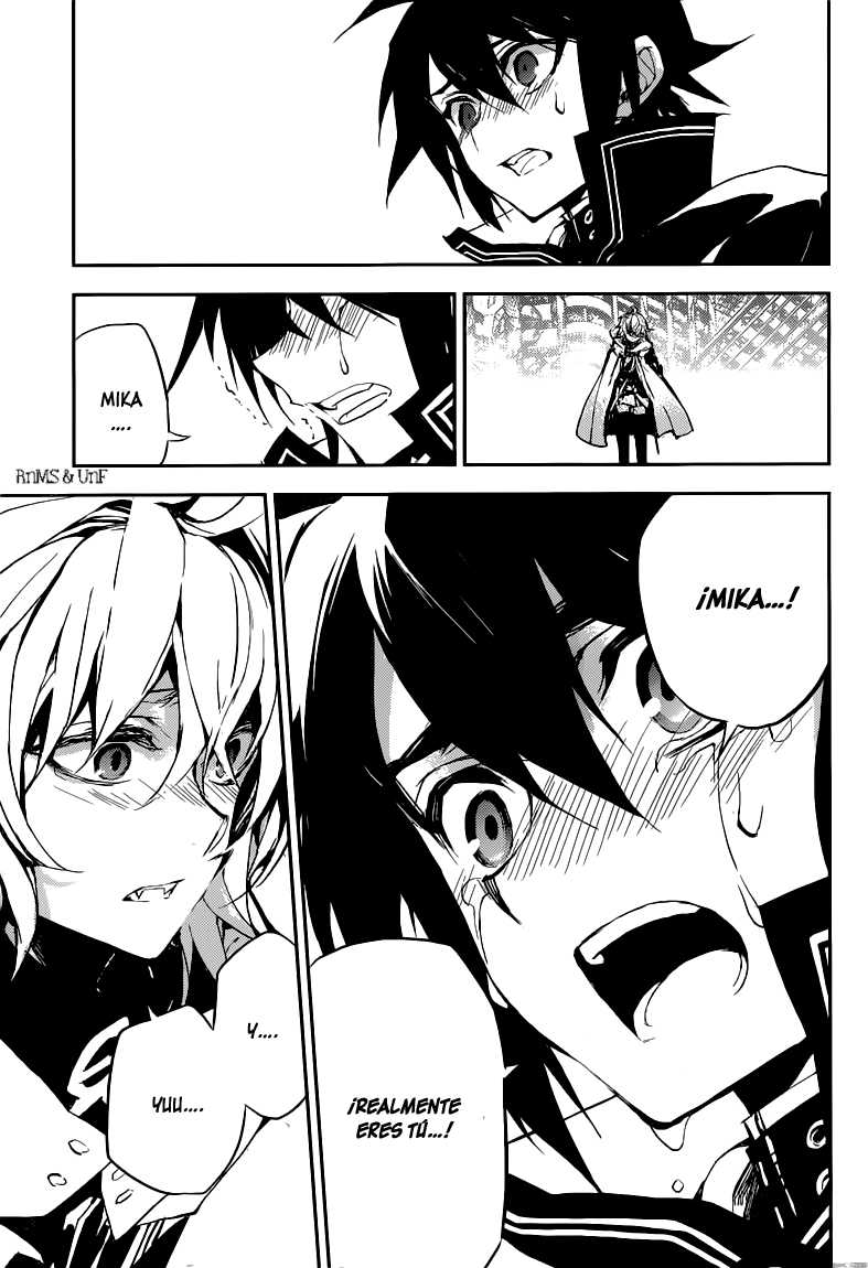 Owari no Seraph Capitulo 13: Reencuentro de los amigos de la infancia página 18