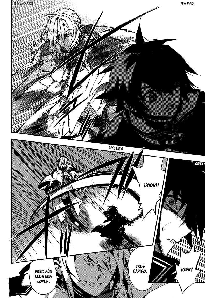 Owari no Seraph Capitulo 13: Reencuentro de los amigos de la infancia página 23