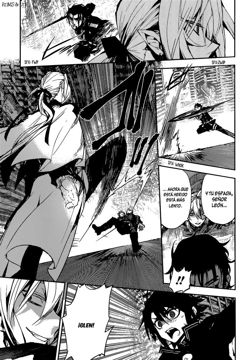 Owari no Seraph Capitulo 13: Reencuentro de los amigos de la infancia página 24