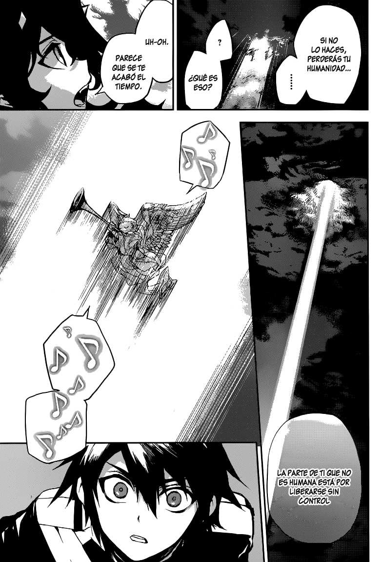 Owari no Seraph Capitulo 13: Reencuentro de los amigos de la infancia página 40