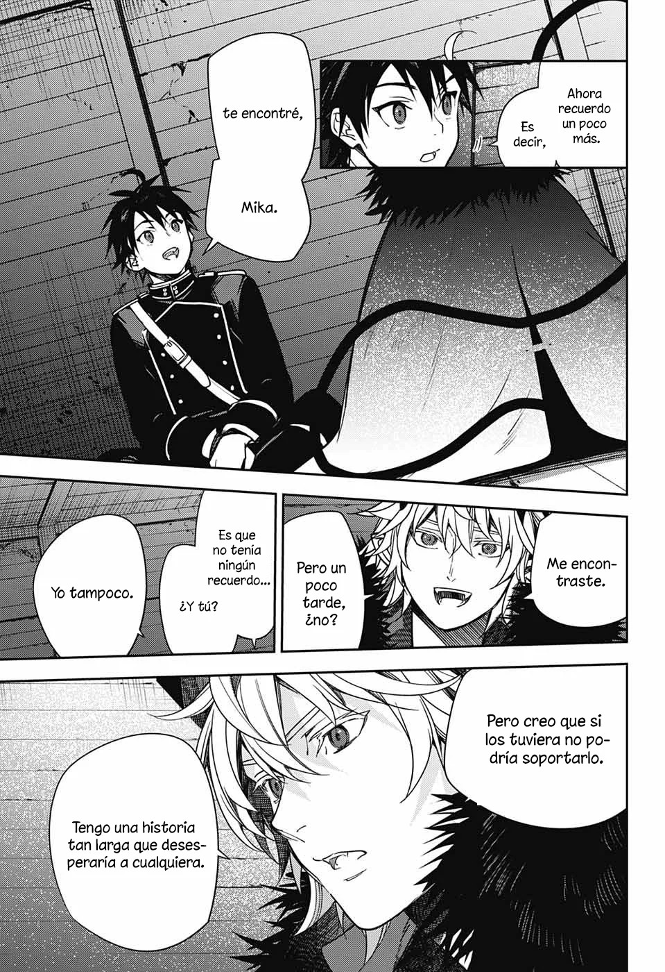Owari no Seraph Capitulo 130: La luz que quedó página 27
