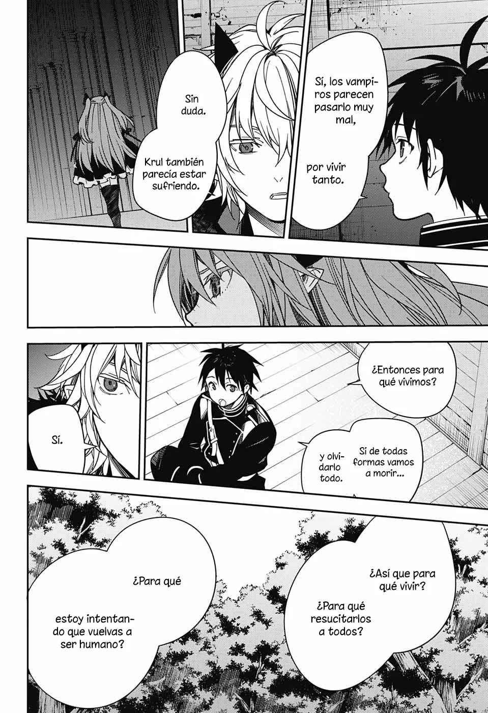 Owari no Seraph Capitulo 130: La luz que quedó página 28