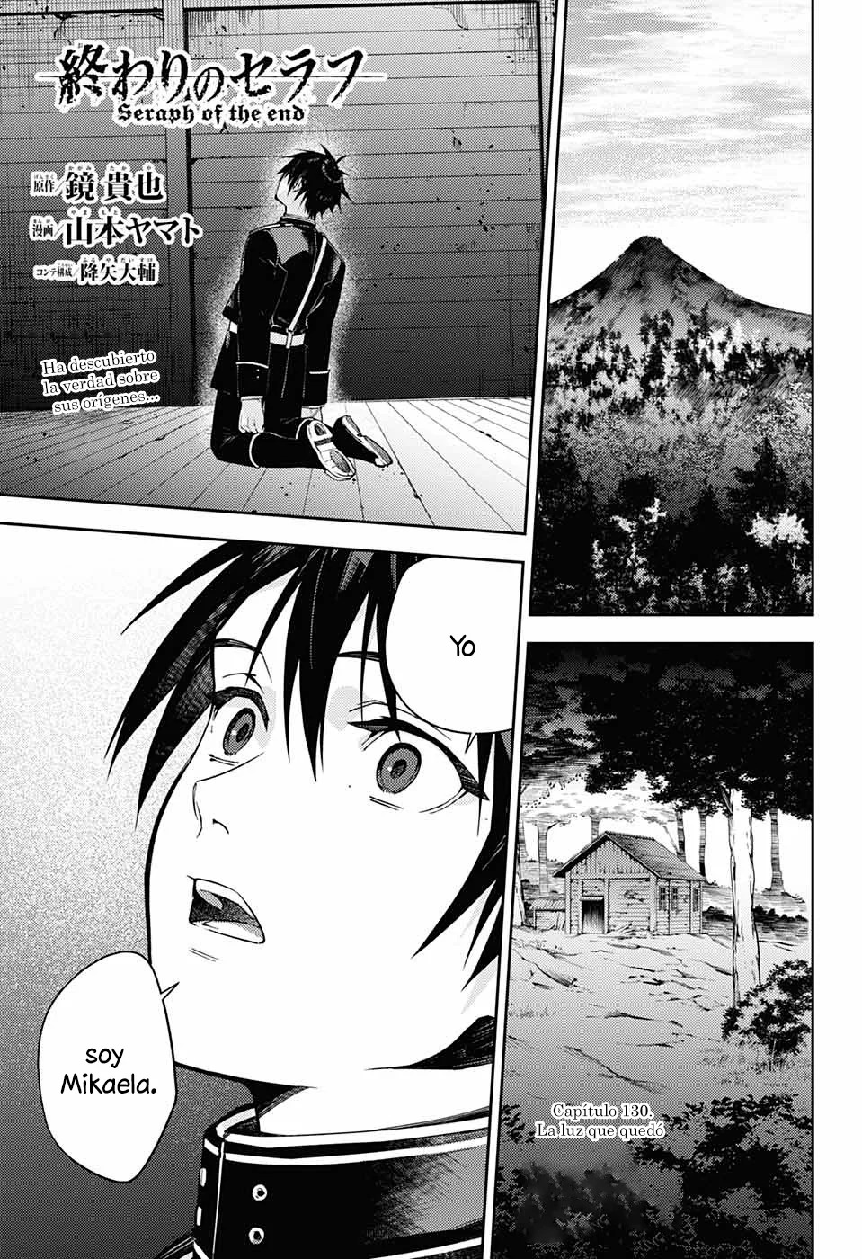 Owari no Seraph Capitulo 130: La luz que quedó página 3
