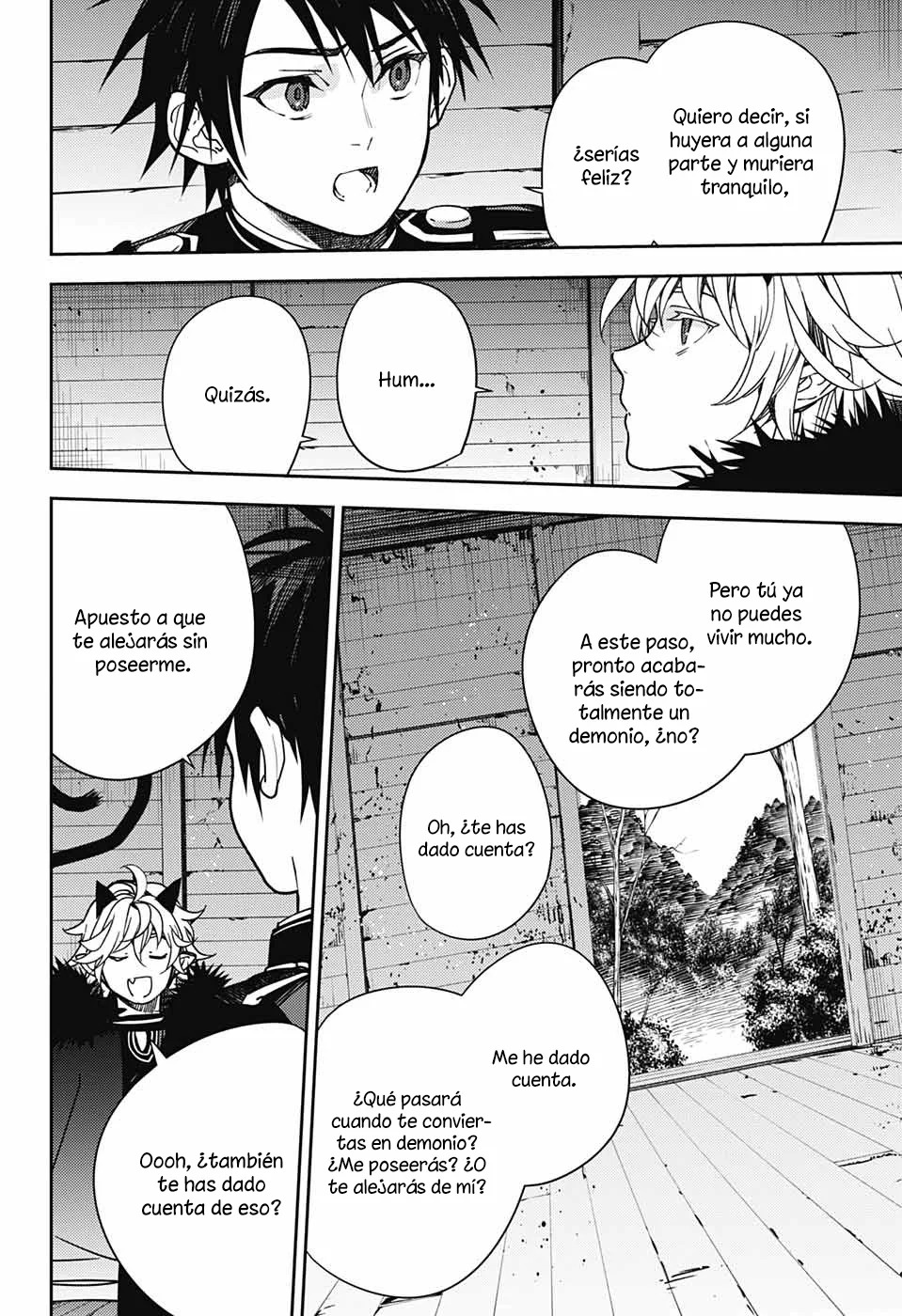 Owari no Seraph Capitulo 130: La luz que quedó página 30