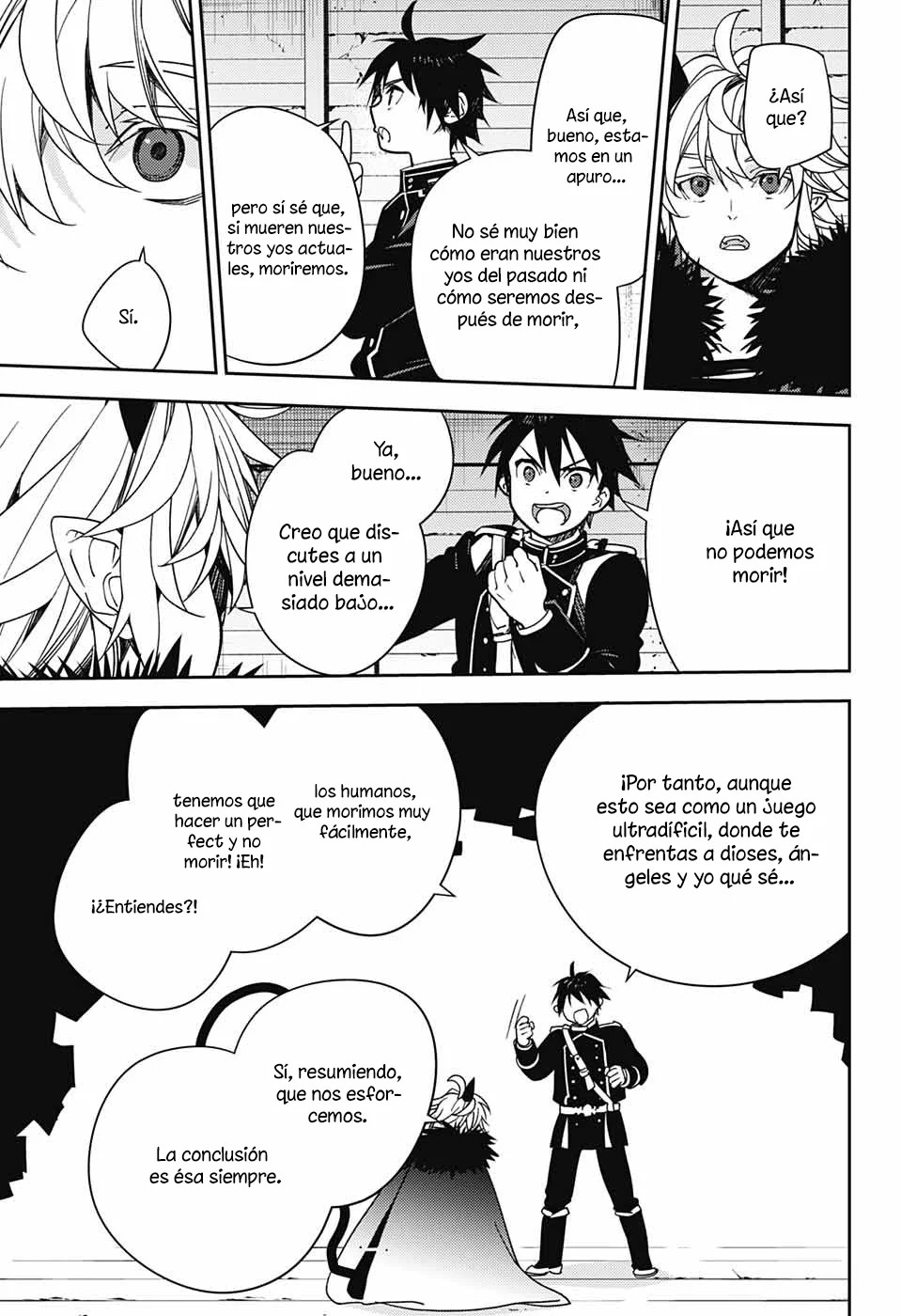 Owari no Seraph Capitulo 130: La luz que quedó página 33