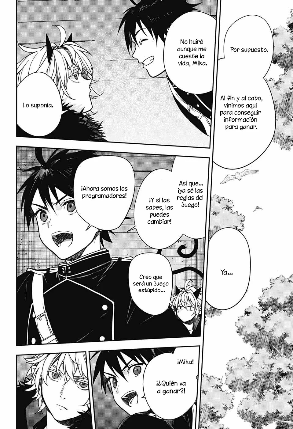 Owari no Seraph Capitulo 130: La luz que quedó página 34