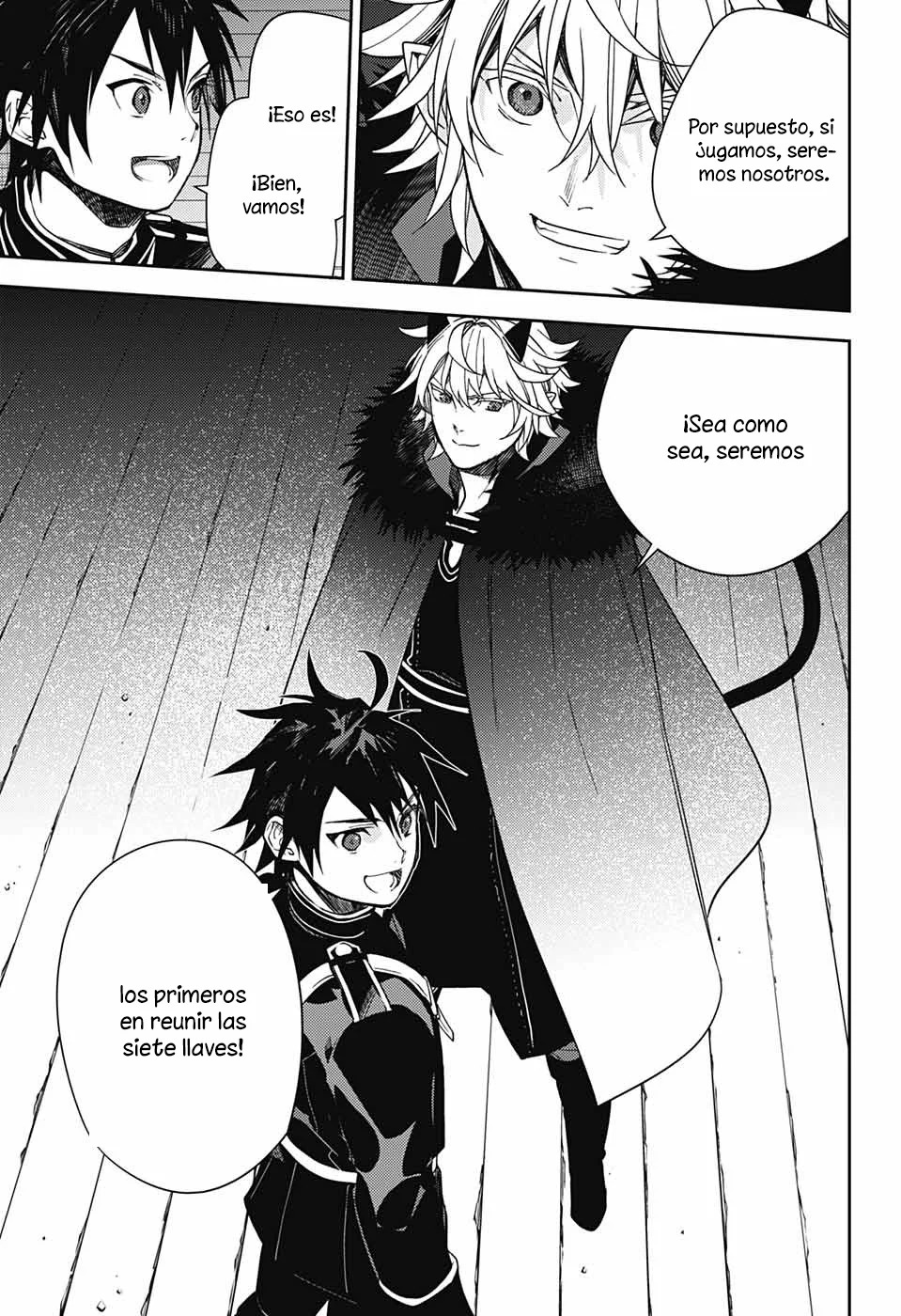 Owari no Seraph Capitulo 130: La luz que quedó página 35