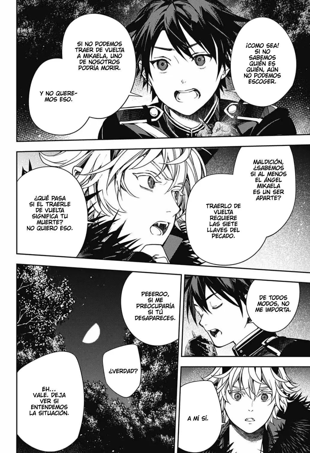 Owari no Seraph Capitulo 131 página 16