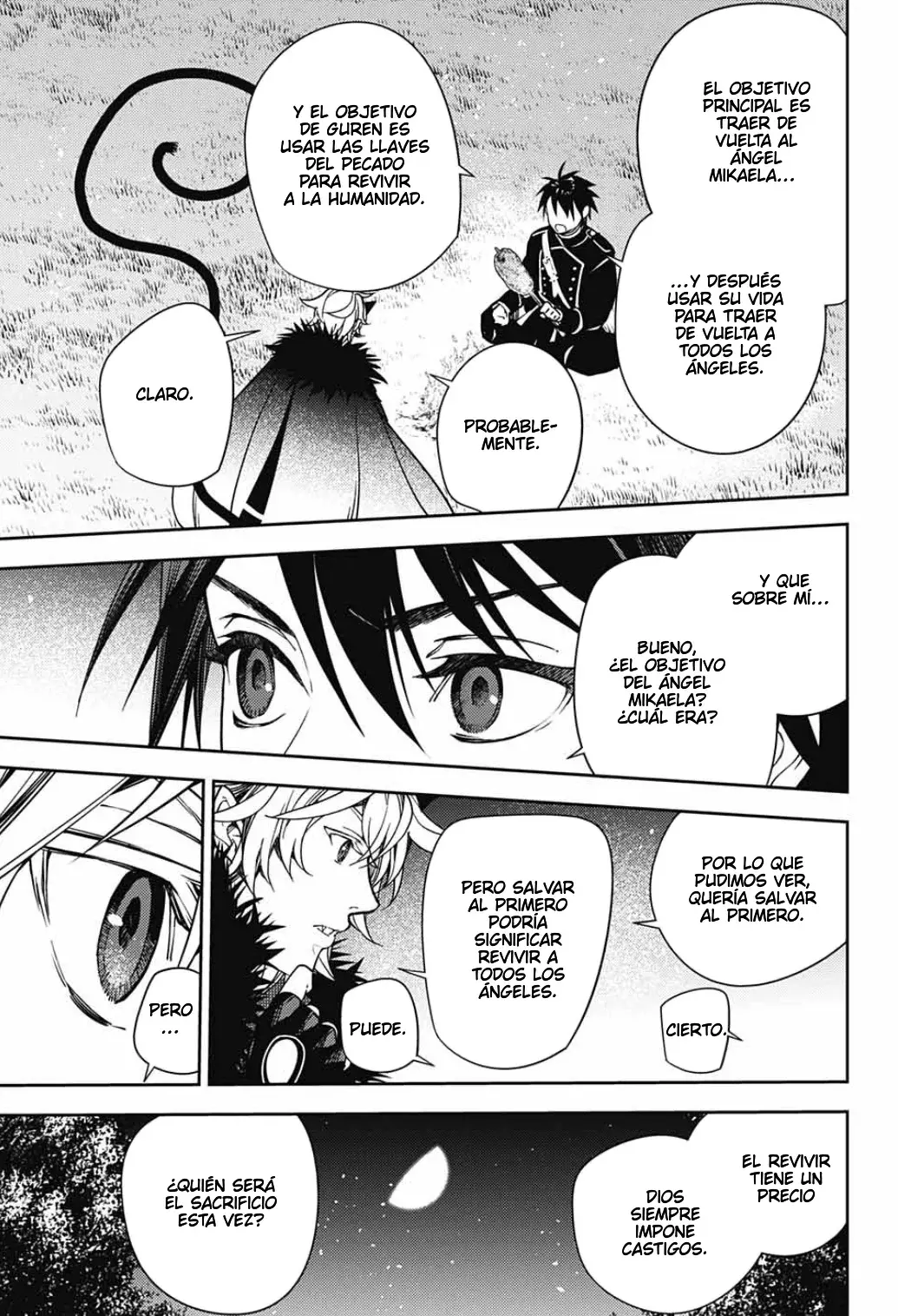 Owari no Seraph Capitulo 131 página 17