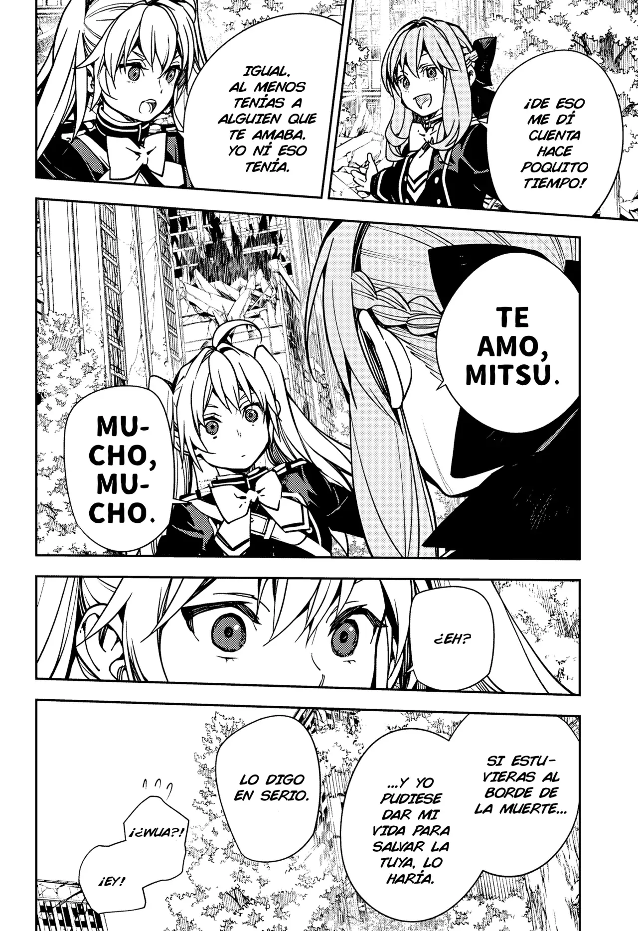 Owari no Seraph Capitulo 133: Damas enamoradas página 14