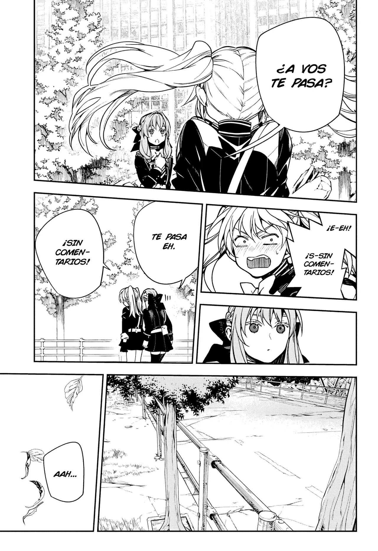 Owari no Seraph Capitulo 133: Damas enamoradas página 17