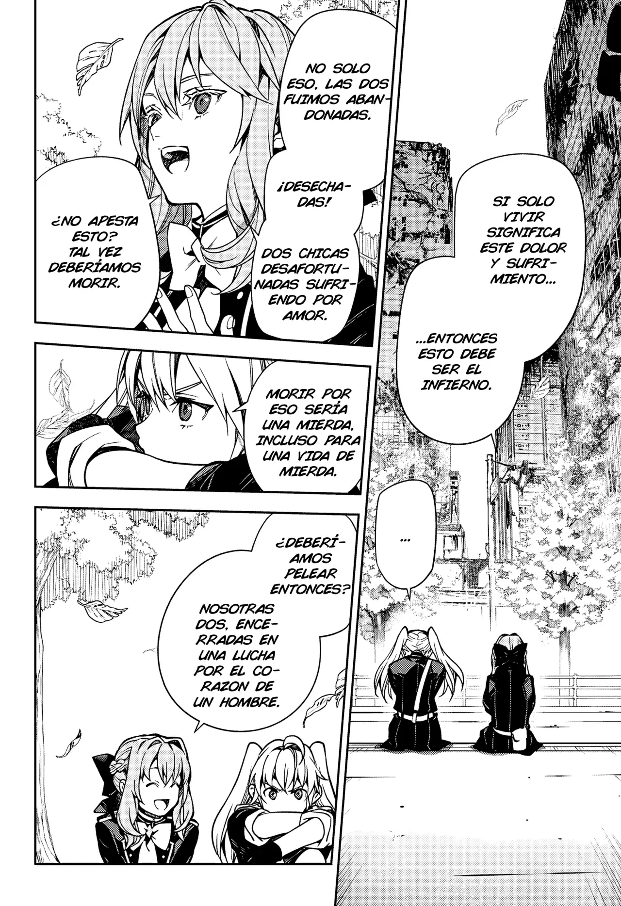 Owari no Seraph Capitulo 133: Damas enamoradas página 18