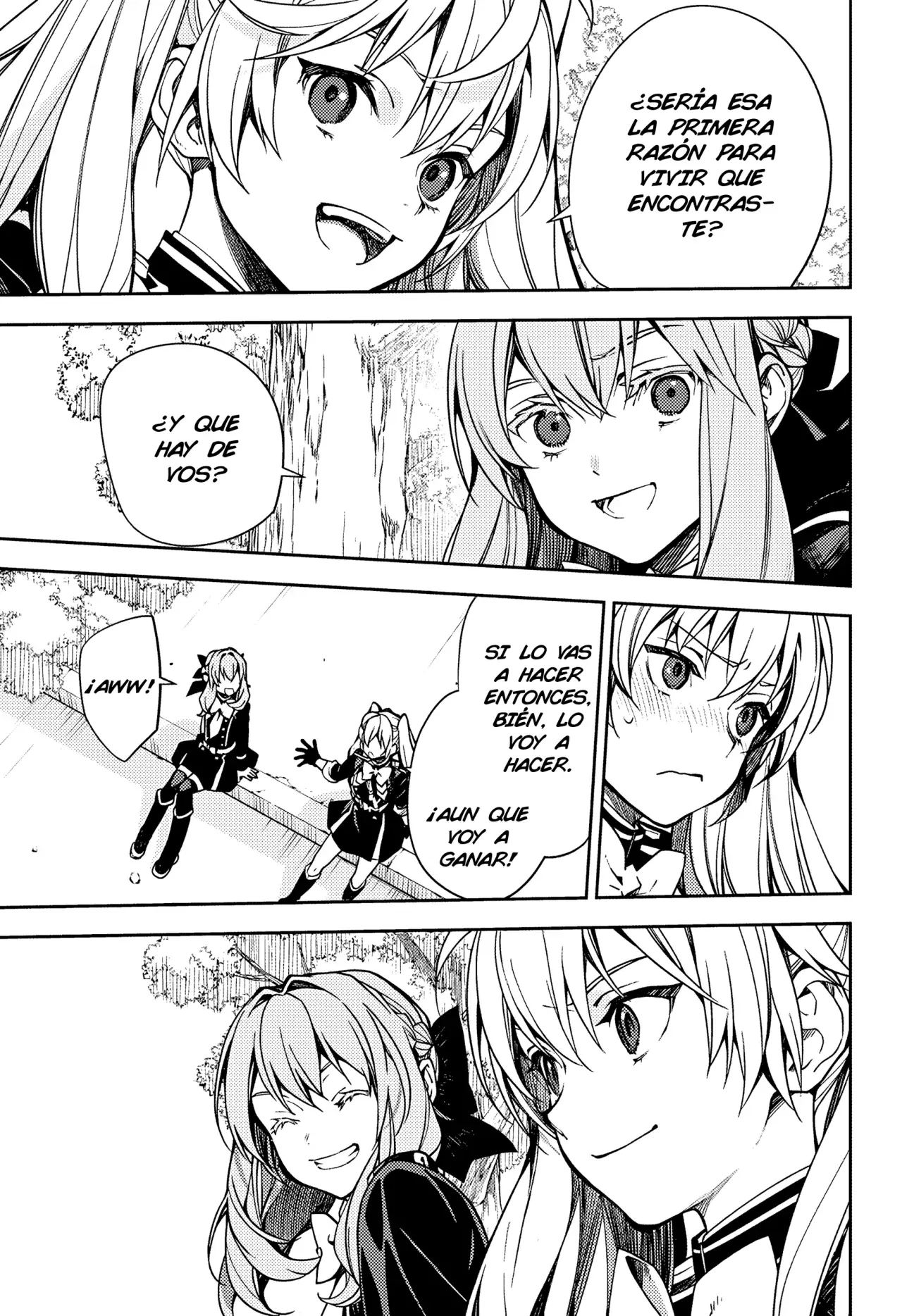 Owari no Seraph Capitulo 133: Damas enamoradas página 19