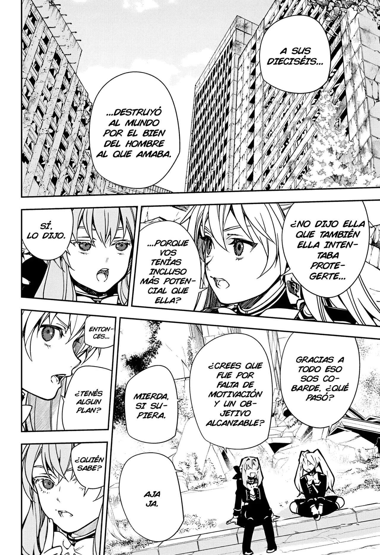 Owari no Seraph Capitulo 133: Damas enamoradas página 22
