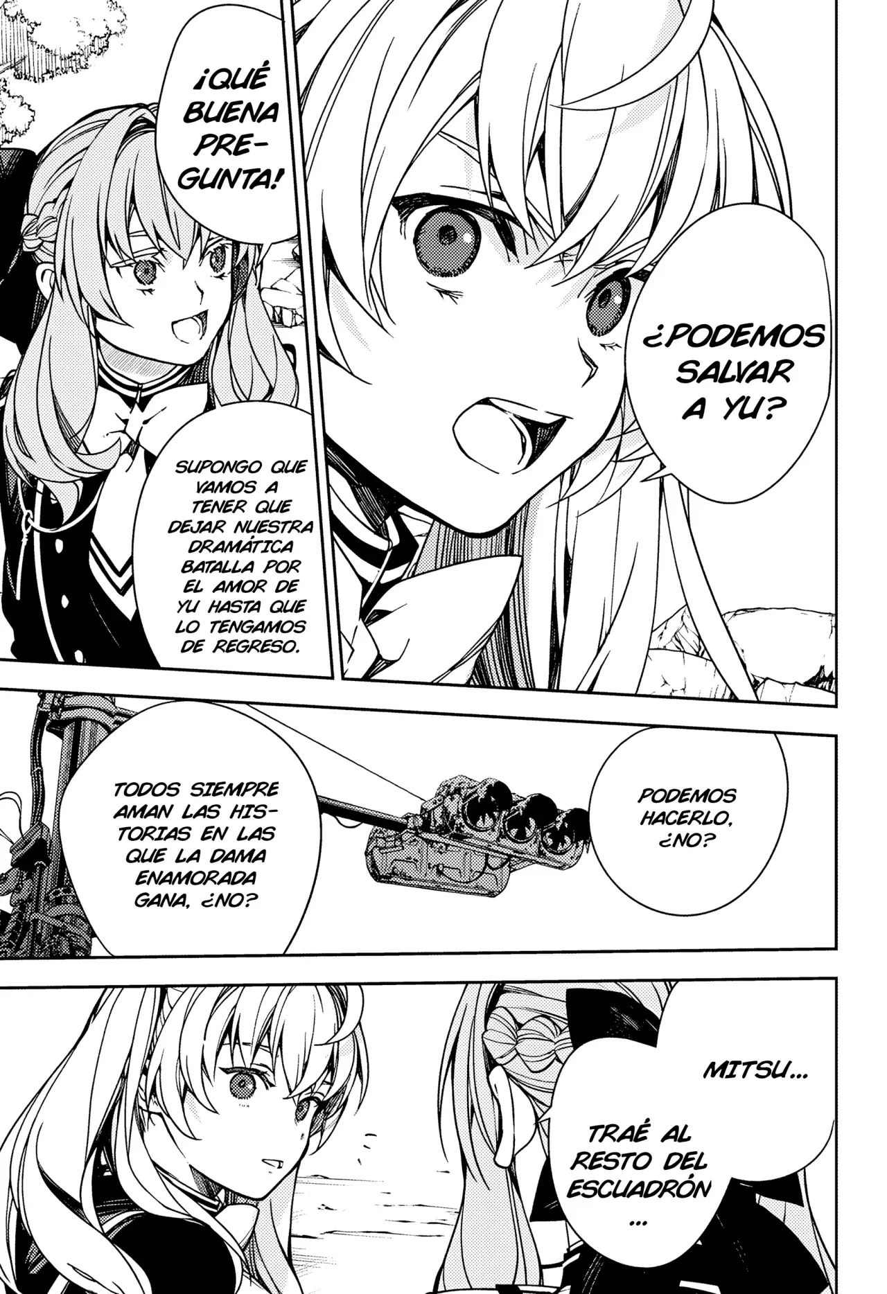 Owari no Seraph Capitulo 133: Damas enamoradas página 23