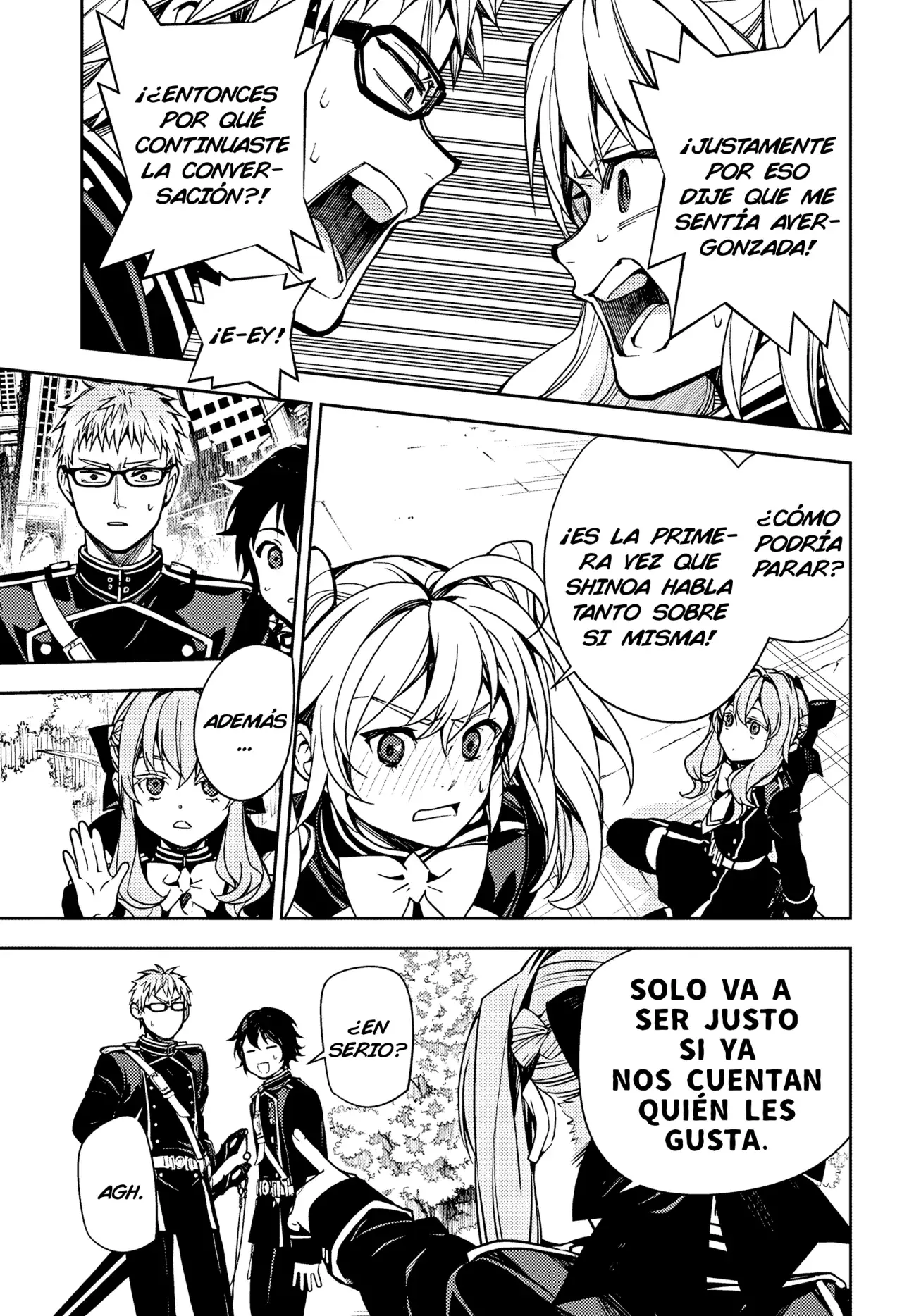 Owari no Seraph Capitulo 133: Damas enamoradas página 25