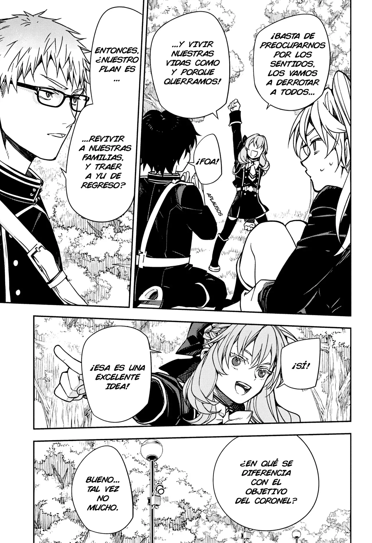 Owari no Seraph Capitulo 133: Damas enamoradas página 27