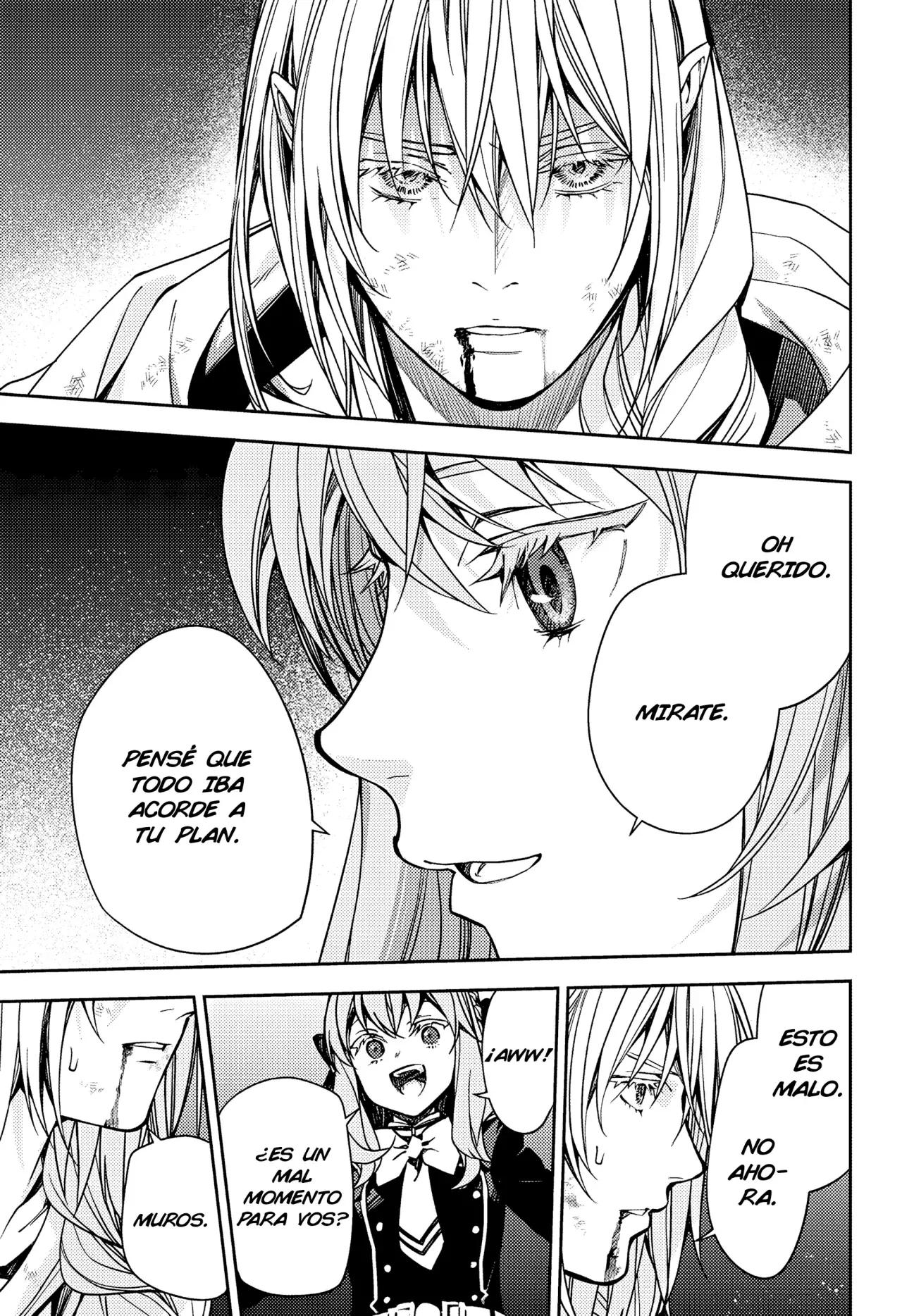 Owari no Seraph Capitulo 133: Damas enamoradas página 33