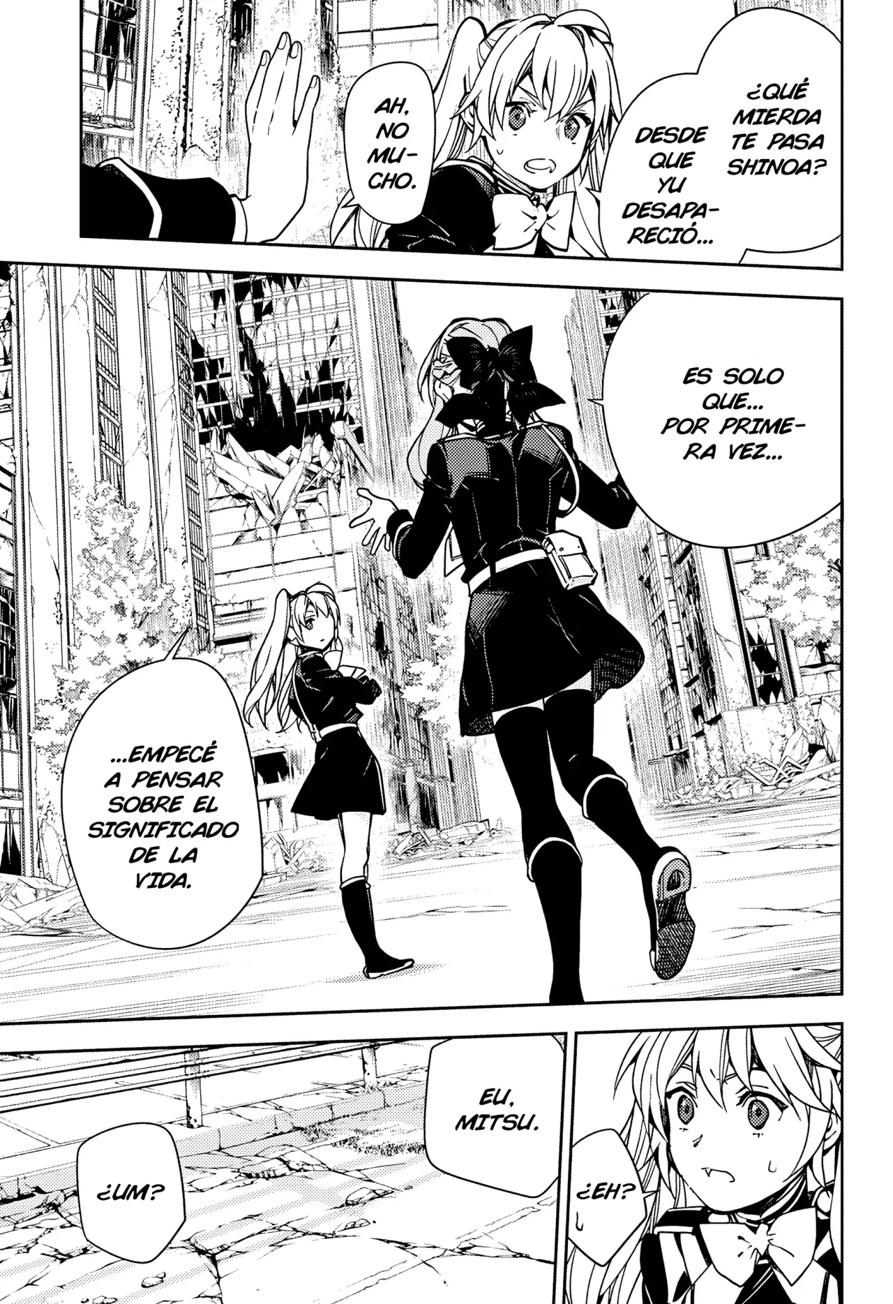 Owari no Seraph Capitulo 133: Damas enamoradas página 9