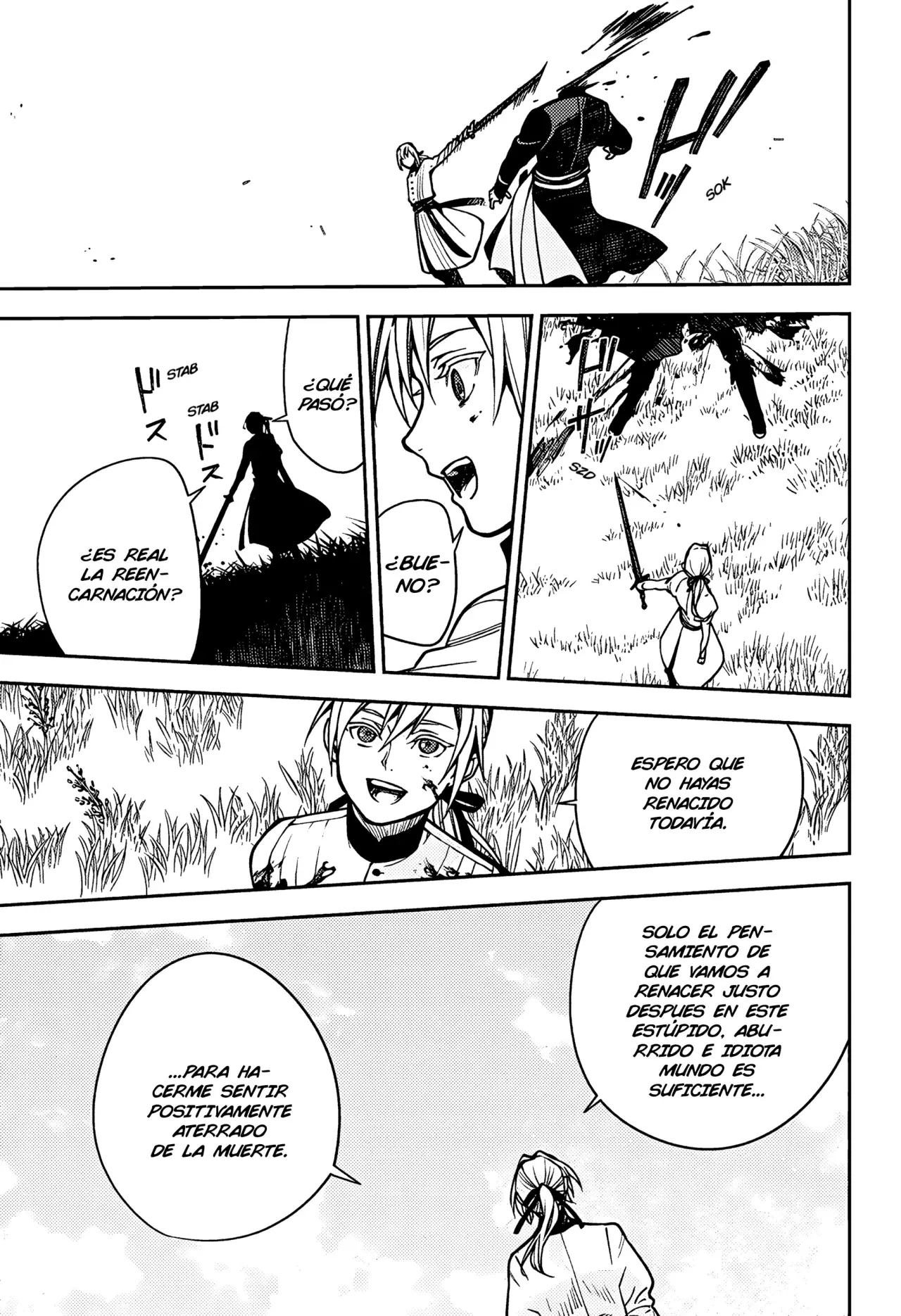 Owari no Seraph Capitulo 134: Ronda de reencarnaciones página 19
