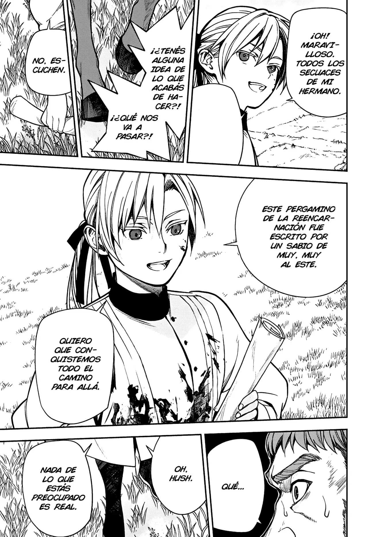 Owari no Seraph Capitulo 134: Ronda de reencarnaciones página 21
