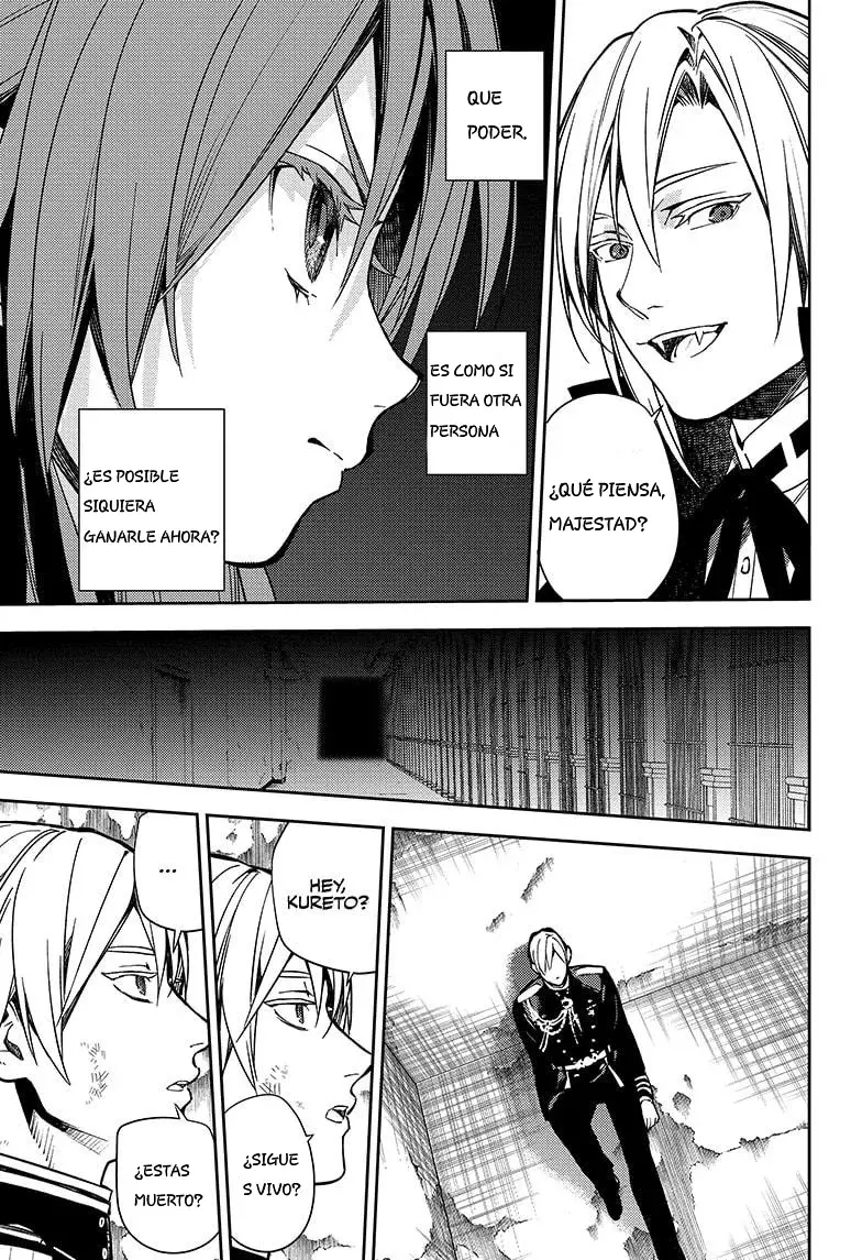 Owari no Seraph Capitulo 136: EL HEREDERO DEL PRIMERO página 15